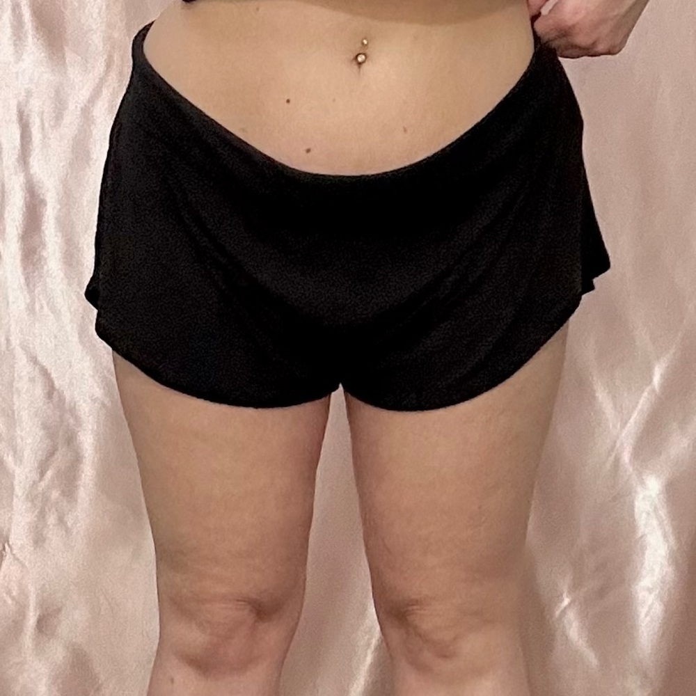 Athleta Ribbed Modal Sleep Shorts
